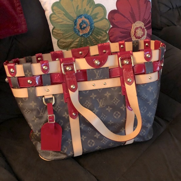 Louis Vuitton Handbags - Authentic Louis Vuitton Rubis Salina gm tote